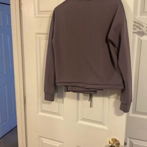 Knit Sweatshirt and pant set